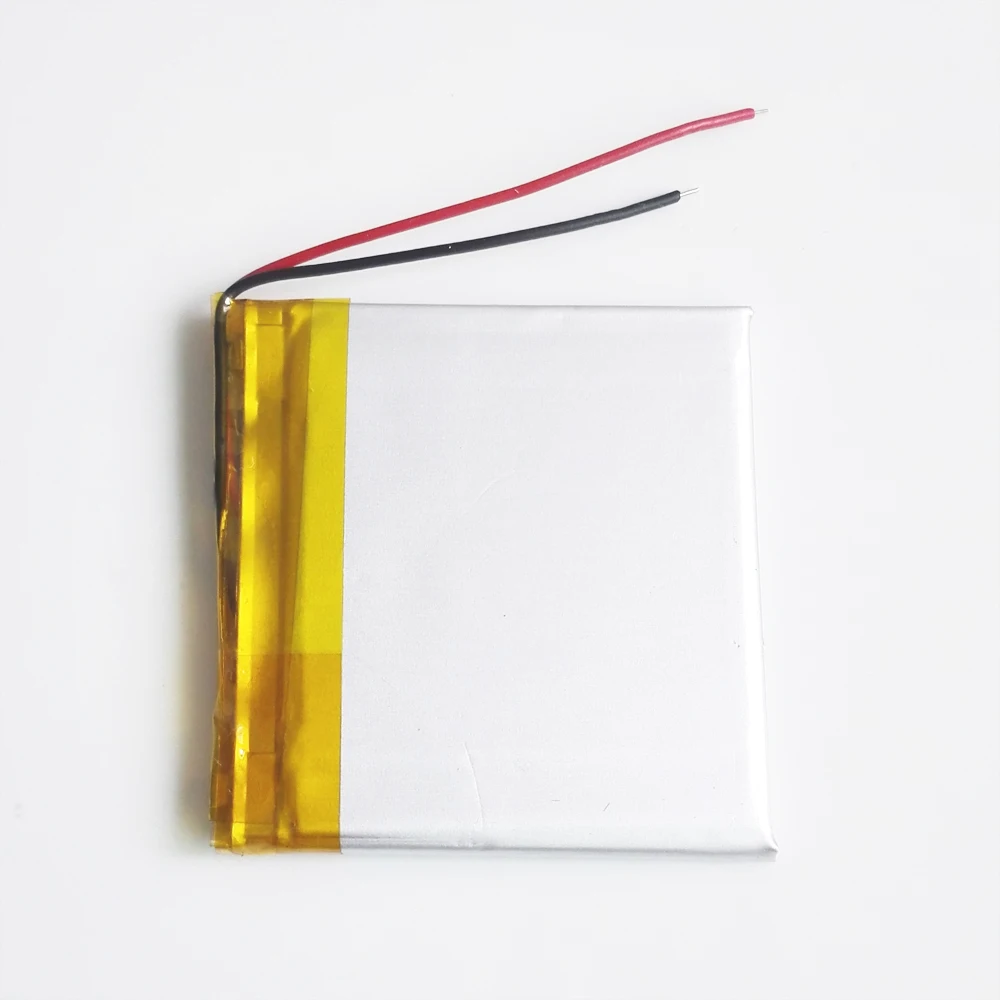 Célula de lítio polímero de lipo ehao 253736 3.7v 300mah, 10 unidades de bateria recarregável para mp3 gps bluetooth peça eletrônica