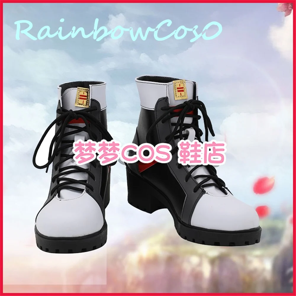 VTuber Hololive  Mori Calliope Cosplay Shoes Boots Christmas Game Anime Halloween W1708