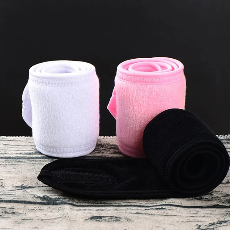 Cosmetic Wrap Turban Face Wash Adjustable Yoga Women Facial Toweling Bath Hairband Makeup Headbands SPA Salon Accessories