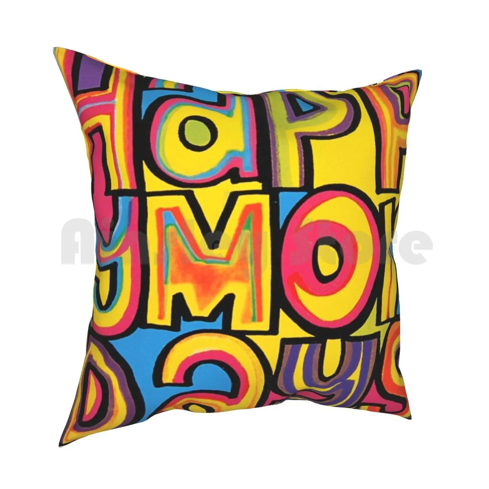 Happy Mondays Pillow Case Printed Home Soft DIY Pillow cover Happy Mondays Music Vinyl Record Band Classic