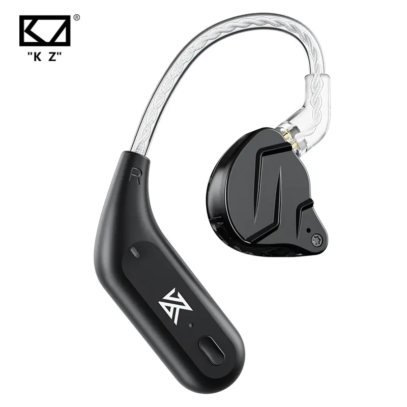 KZ AZ09 اتش دي بلوتوث متوافق وحدة 5.2 سماعات رأس ترقية كابل لاسلكي هاي فاي هوك أذن لاسلكي مع علبة شحن - 2