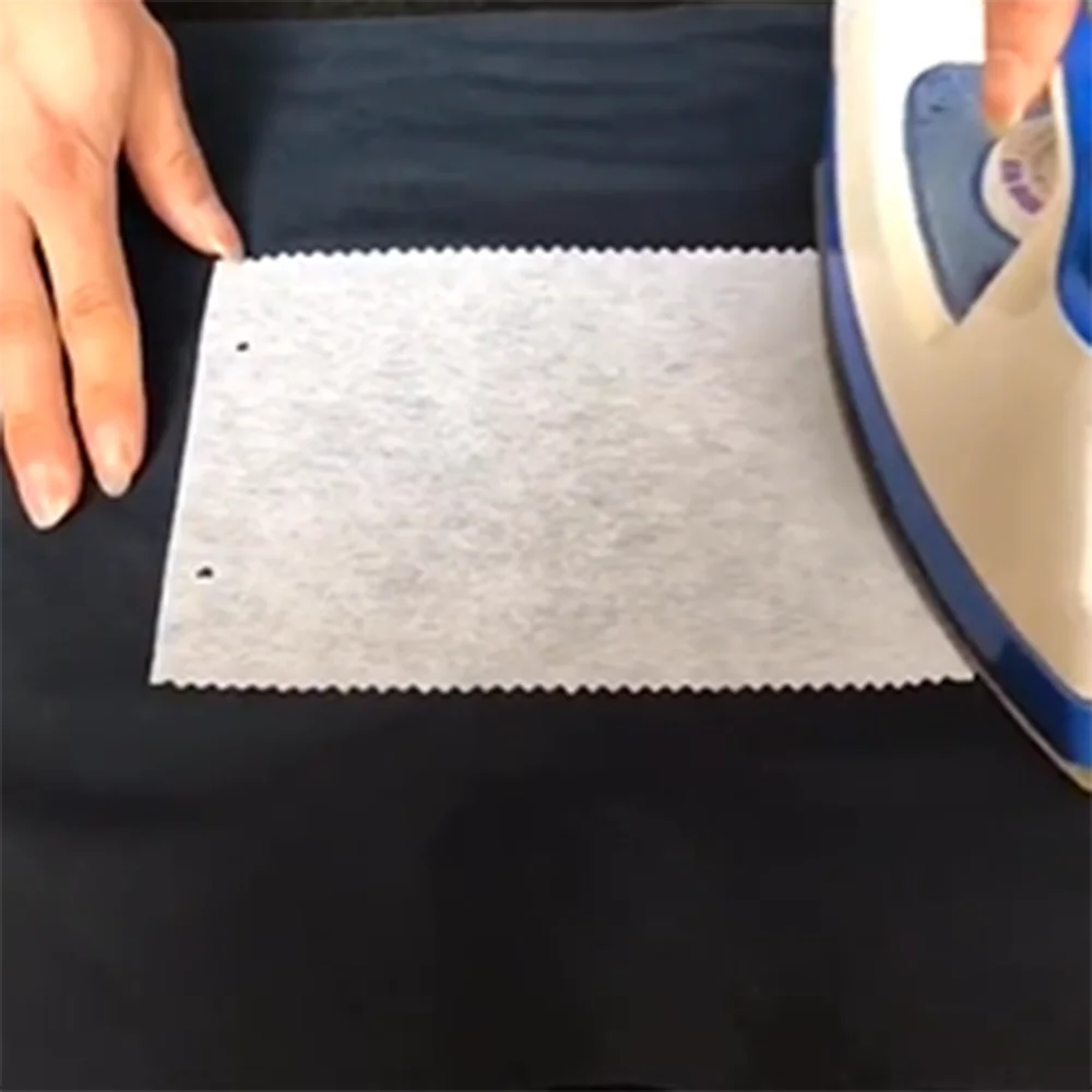 1 piece 100cm Vlieseline iron-on insert Non-woven insert iron-on fleece line