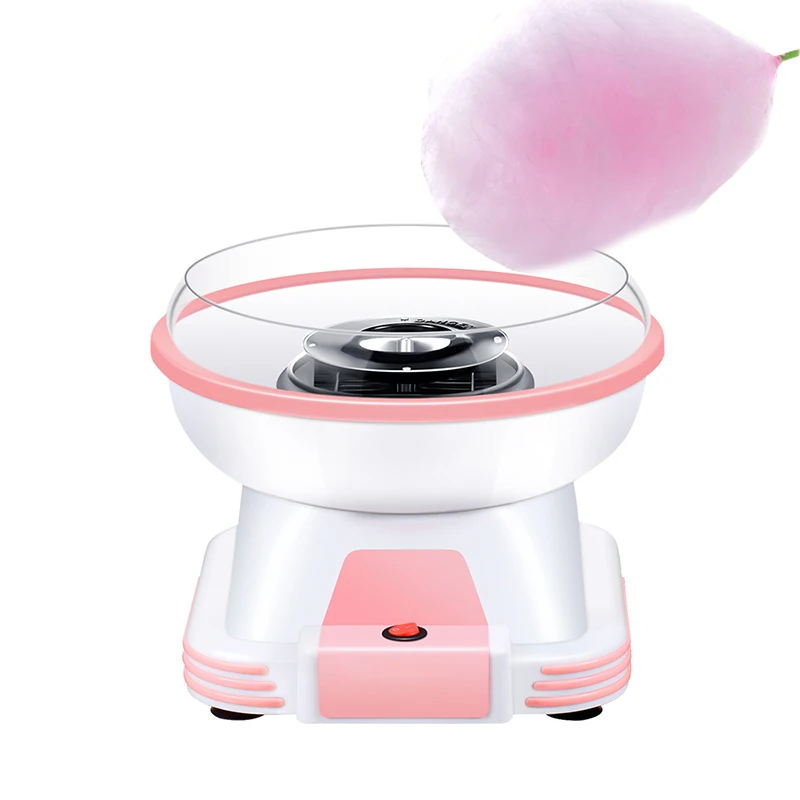 220V Small Household Cotton Candy Maker Fully Automatic Marshmallow Flower Fancy Sugar Floss Machine for Kid