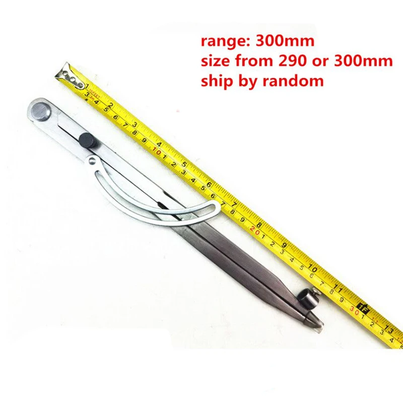 100mm 150mm 200mm 300mm Adjustable Wing Divider Edge Creaser DIY Sewing Leather Metal Craft Marking leather craft diy  tools