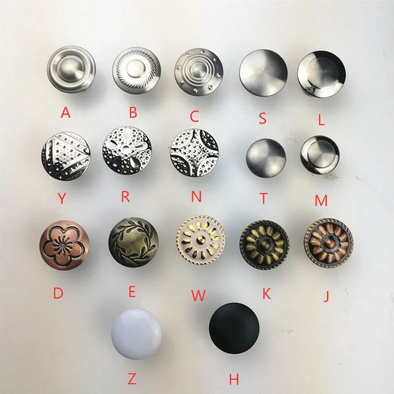 variety style color Stainless steel Door Drawer Cabinet Wardrobe Pull Handle Knobs furniture Hardware handle Wholesale - Detail 1