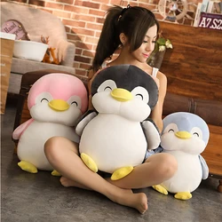 Juguetes de peluche de pingüino gordo suave para niños, muñeca de animales de dibujos animados, juguete de moda para bebés, niñas encantadoras, regalo de cumpleaños de Navidad, 30-55cm