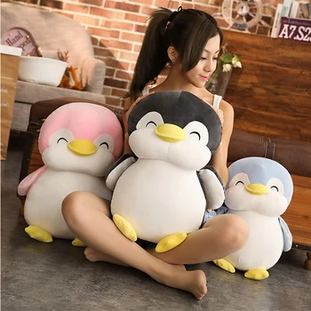 30-55cm Soft Fat Penguin Plush Toys Stuffed Cartoon Animal Doll Fashion Toy for Kids Baby…