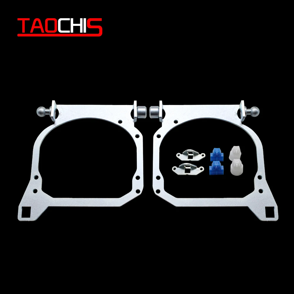 TAOCHIS Car Styling Frame Adapter Hella 3r G5 Projector Lens Retrofit for JEEP Cherokee V (KL) 2016-2017