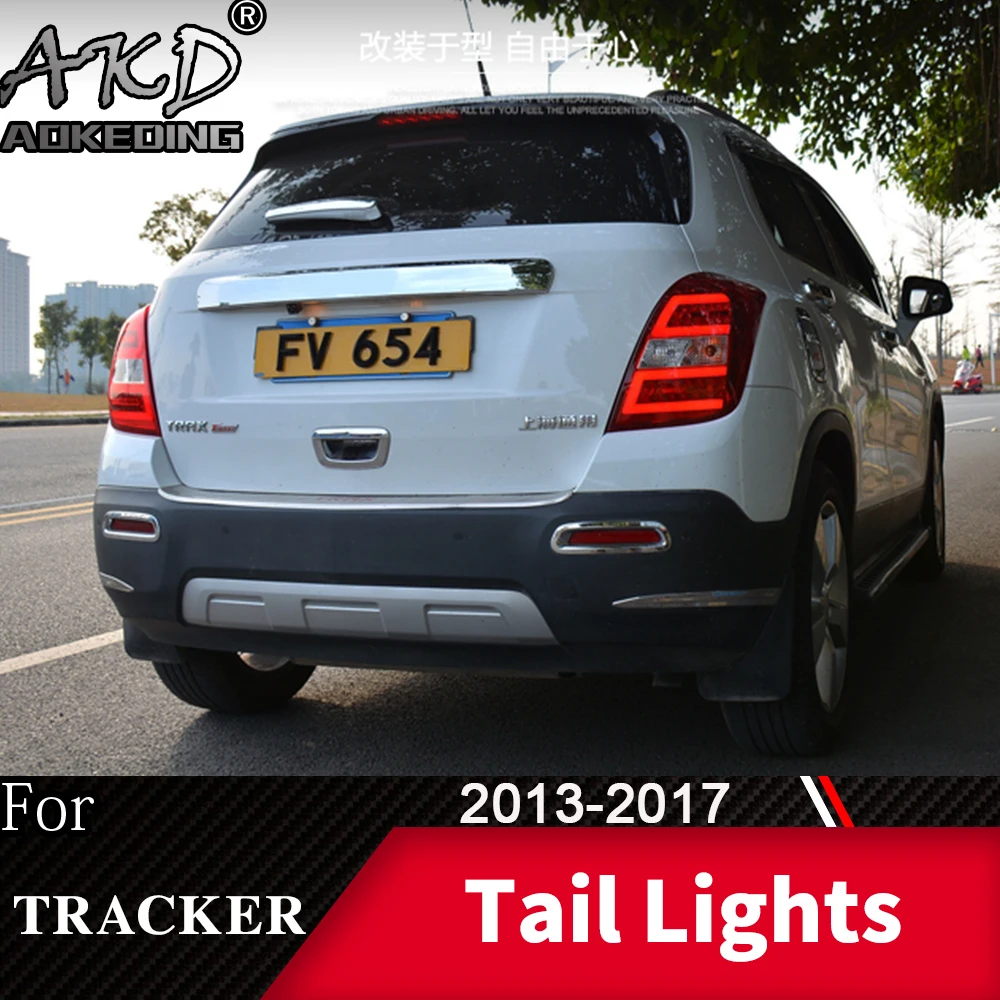 AKD Tail Lamp For Chevrolet Trax 2013-2017 Tracker LED Beam Fog Lights Daytime Running Lights DRL Tuning Cars Accessories