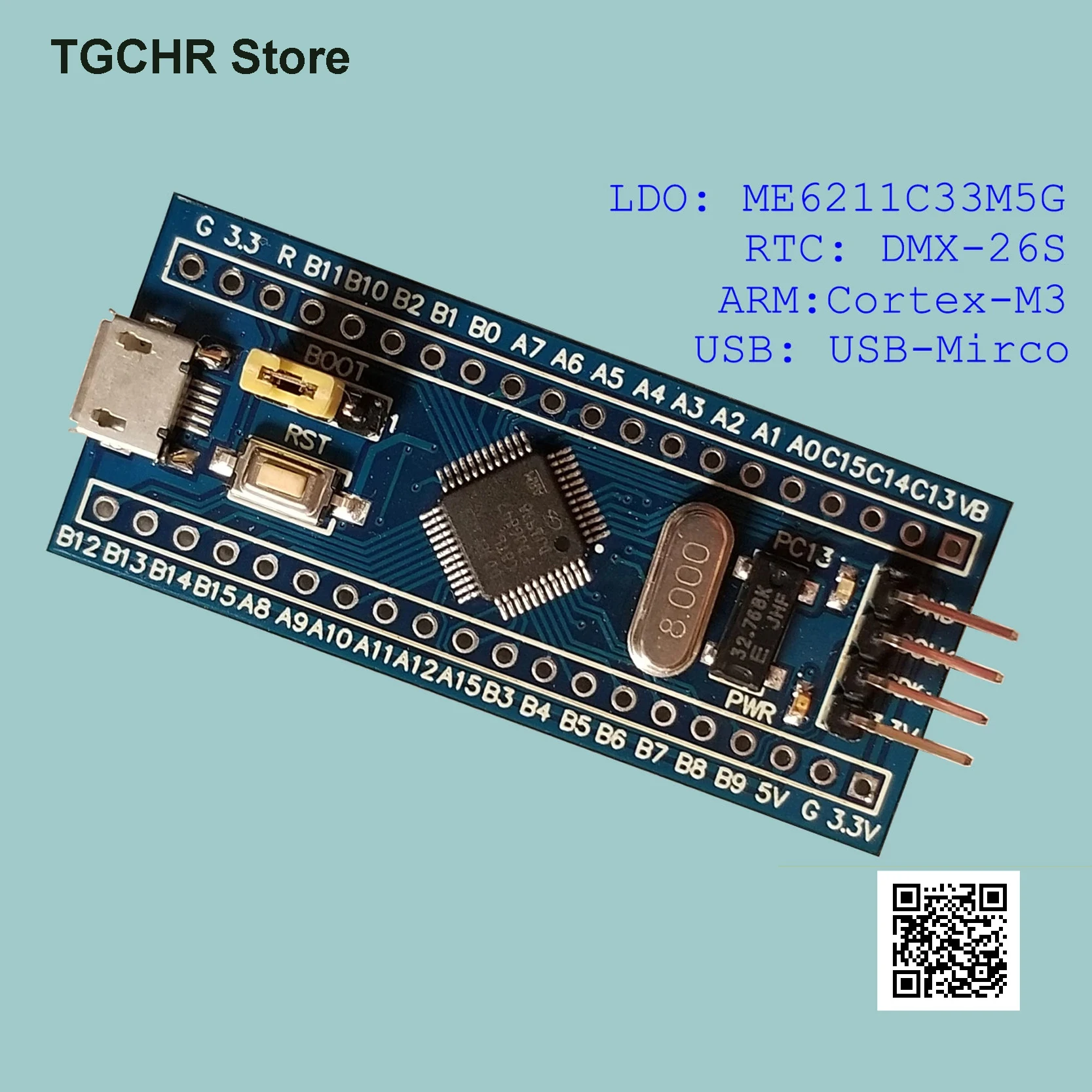 GD32F103C8T6 Core Board Cortex M3 Replaces STM32 with Gd32f103 Minimum System Development Board