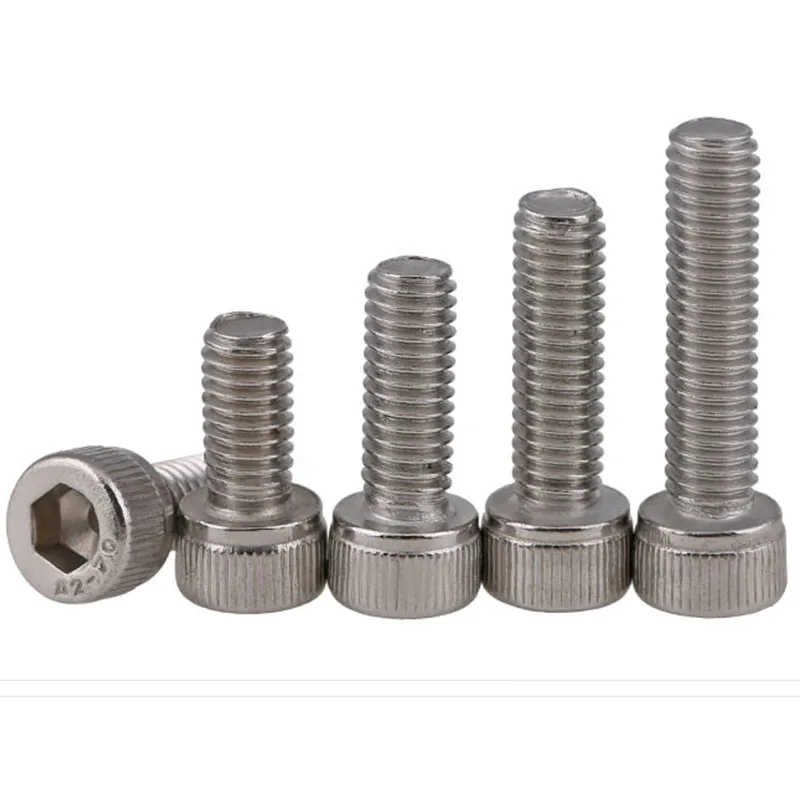 M4M5M6M8M10 Rvs 304 Linkshandige Draad Hex Socket Cap Hoofd Schroef Hardware Fasteners760