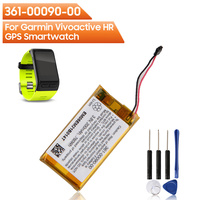 Original Replacement Battery 361-00090-00 For Garmin Vivoactive HR GPS Smartwatch  Battery 200mAh