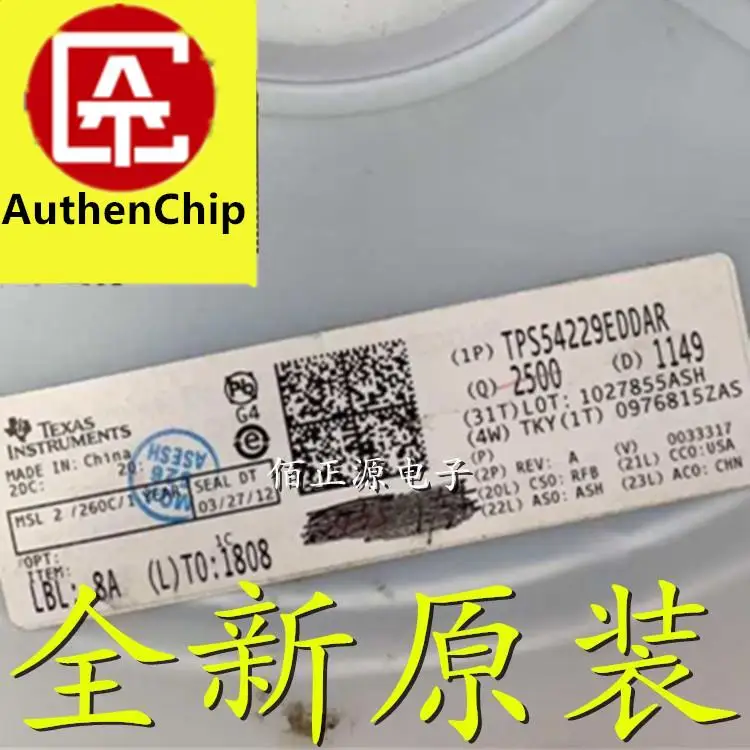 

10pcs 100% orginal new in stock TPS54229EDDAR TPS54229E 54229E SMD SOP-8 step-down converter