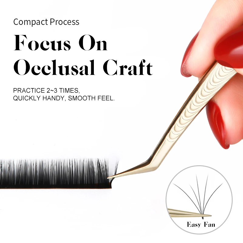 False Eyelashes Grafting Tweezers High-precision Easy Fan Eyelashes  Planting Grafting Tweezers Special Tools For eyelash Artist