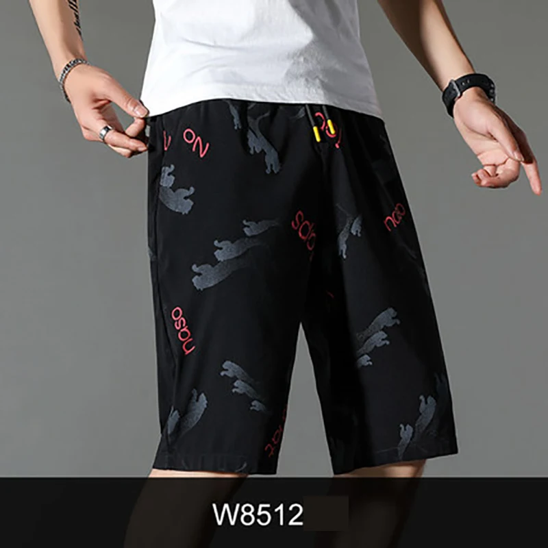 

5 Pcs Free Shipping Cheap W8512 Men's Shorts Casual Shorts Beach Pants Loose Breathable Good Quality Thin Silk Cool Hot Selling