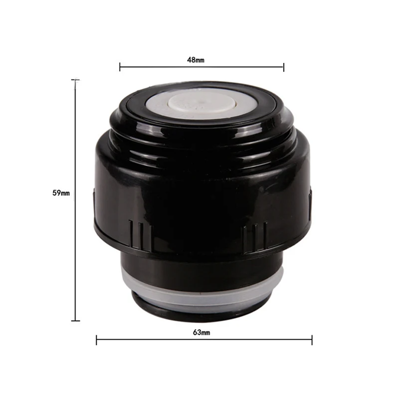 1 pçs 5.2cm thermo capa garrafa de vácuo tampa copo thermo ao ar livre copo viagem bala capa