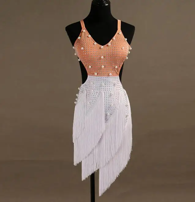 

Ladies 1920s Flapper Dress Great Gatsby Party Charleston Fringe Latin Salsa Dance Performance Costum S-XXXL lq001