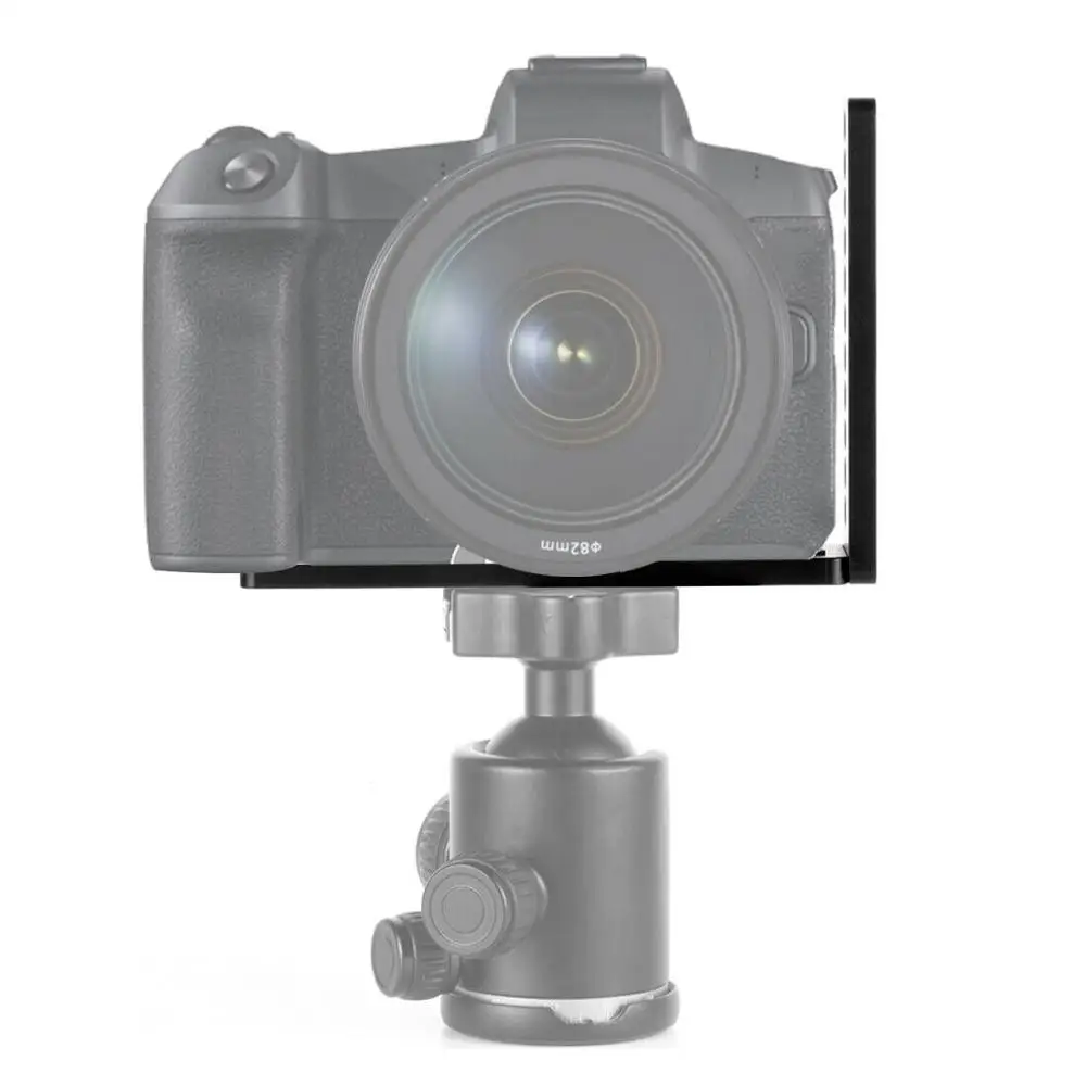 Empuñadura de soporte de placa en L de liberación rápida QR de Metal para cámara Panasonic LUMIX GH5 Arca-Swiss standard RRS, abrazadera de liberación de palanca