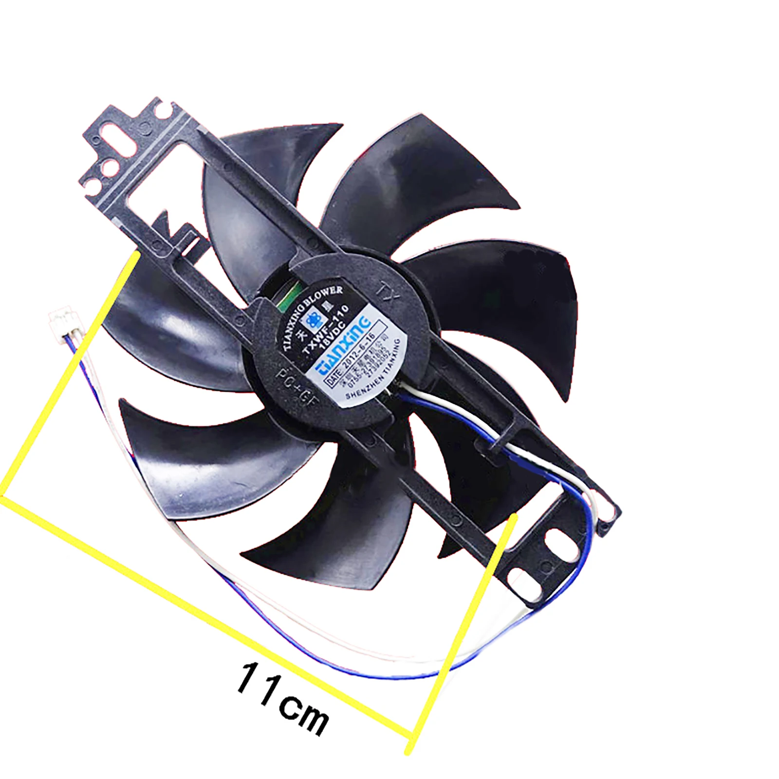 Replacement Cooling Motor Fan For Media  Induction Cooker TXWF-110 / 116 DC 18V Brushless Fan Repair Part