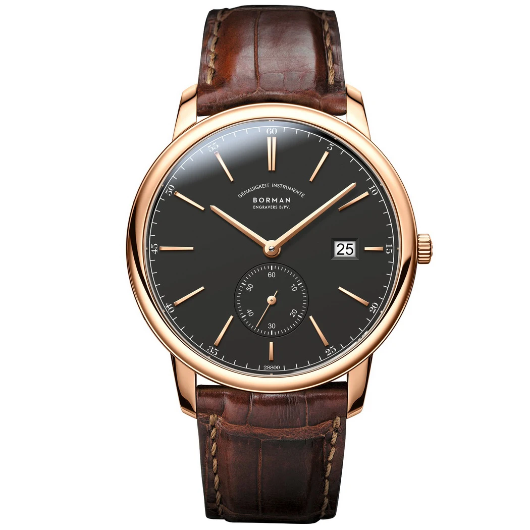 Borman orologi automatici da uomo di lusso ultrasottile orologio da polso maschile orologi da polso meccanici moda 50M specchio zaffiro impermeabile