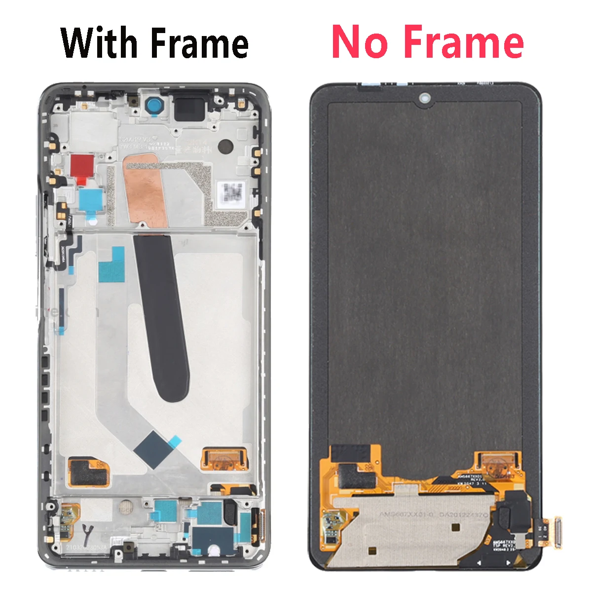 For Xiaomi Redmi K40 Pro Plus M2012K11AC M2012K11C LCD Display Touch Screen Digitizer Assembly