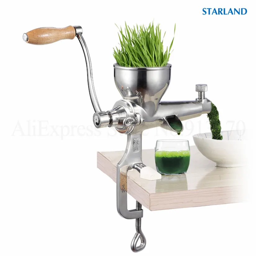 Wheat Grass Juicer Wheatgrass Fruit Juice Extractor Stainless Steel