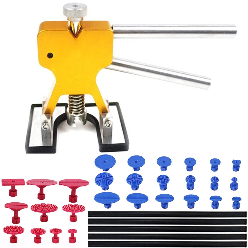 

Car Dent Repair Tools Paintless Dent Puller Repair Kit Car Body Damage Remove Tools Dents Remover Kit Lifter Hand Tool