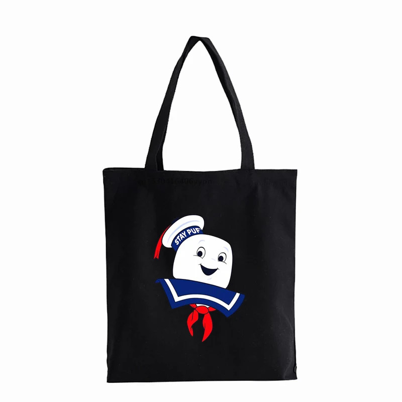 Ghostbusters Shopper tasche Nette mädchen Handtaschen Neue Männer leinwand tasche Teenager Studenten Schulter tasche Shopper tasche Bolsas tote tasche