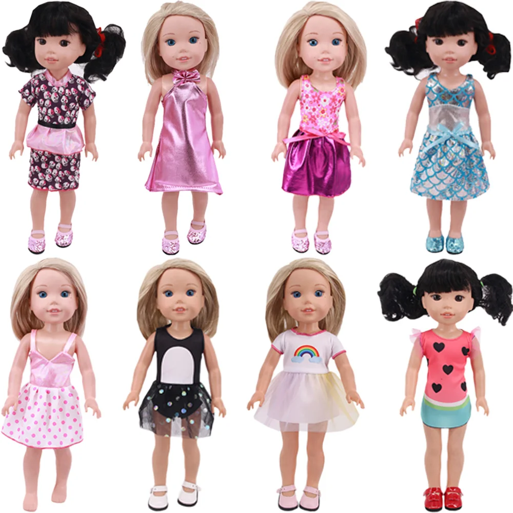 Doll Dress Clothes For 14.5 Inch doll & 32-34 cm Paola Reina Doll & 12-14 Inch Doll For Girl's Toy Gifts