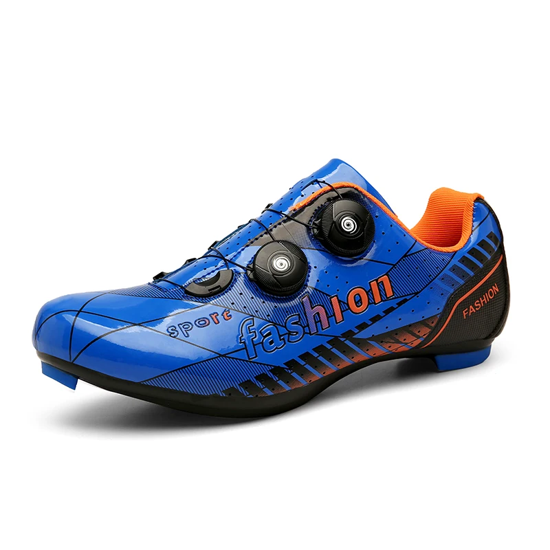 BETOOSEN Road Cycling Spin Shoe Mens Womens with Quick lace Dual Cleat Compatibility Self-Locking