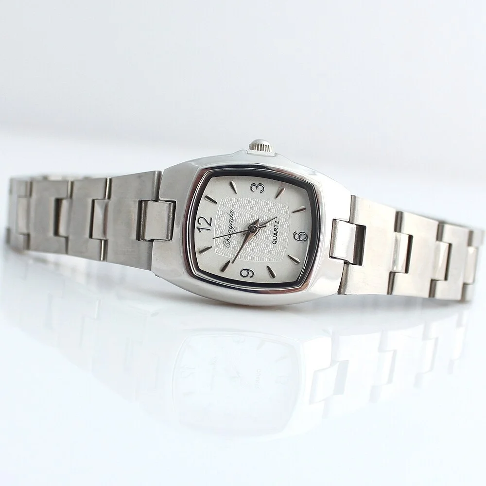 الرجال النساء موضة ساعات كوارتز فستان عادية الفولاذ المقاوم للصدأ ساعة اليد زوجين عشاق ساعات المعصم
