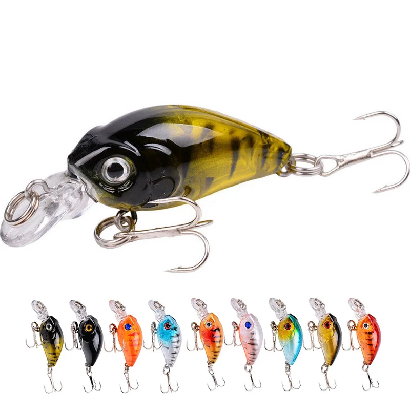 YUCONG 10pcs/9pcs-lot Crankbaits Fishing Lures Kit Micro Minnow Baits leurre Artificial Plastic Hard Baits duro cebos Pesca Isca