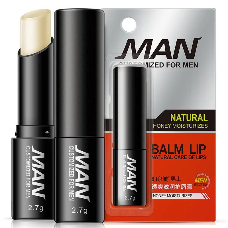 

Bioaqua Man through zi lip balm hydrating fade lip lines prevent weather-shack lipstick