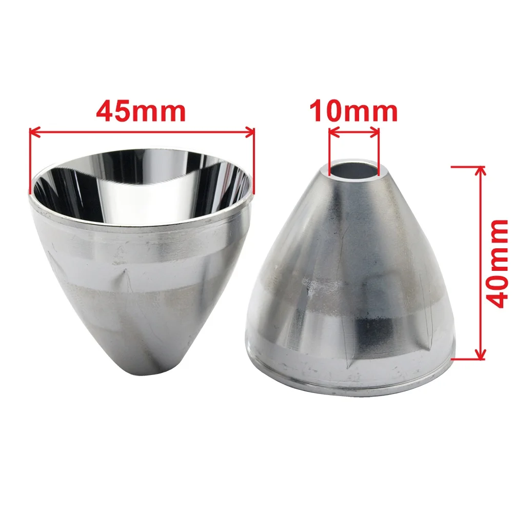 Alumínio Led Reflector Cup Arco de Alta Potência para Lanterna Led Torch Faça Você Mesmo 45*40*10