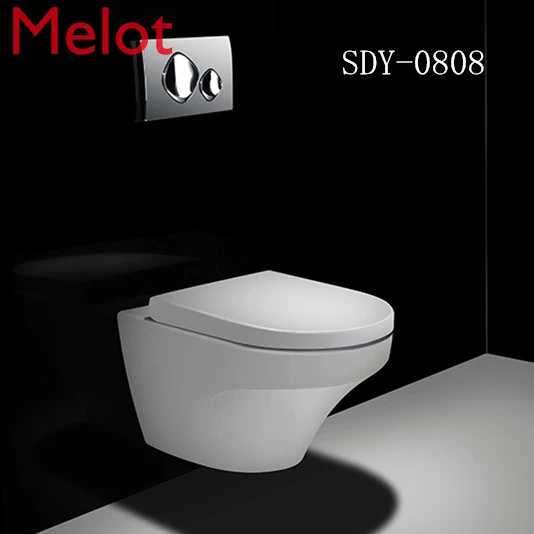 rimless ceramic sanitary ware wall mounted toilet wc wall hung toilet