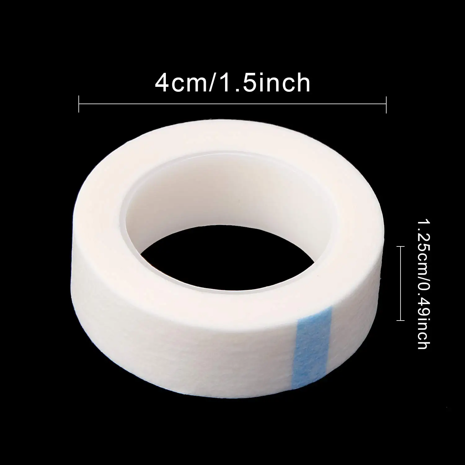 5/10/20/30/50 Rolls Eyelash Extension Paper Tape Lint Breathable Non-woven Cloth Adhesive Tape For False Lashes Patch