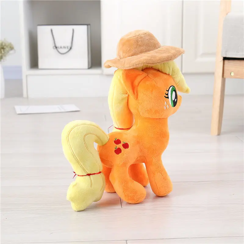 Anime Apple Jack Paard Pluche Pop Knuffels Kinderspeelgoed 30CM