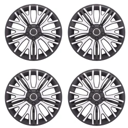 4Pcs 15 Inch Car Vehicle Wheel Rim Skin Cover Hubcap R15 Rim Center Cover