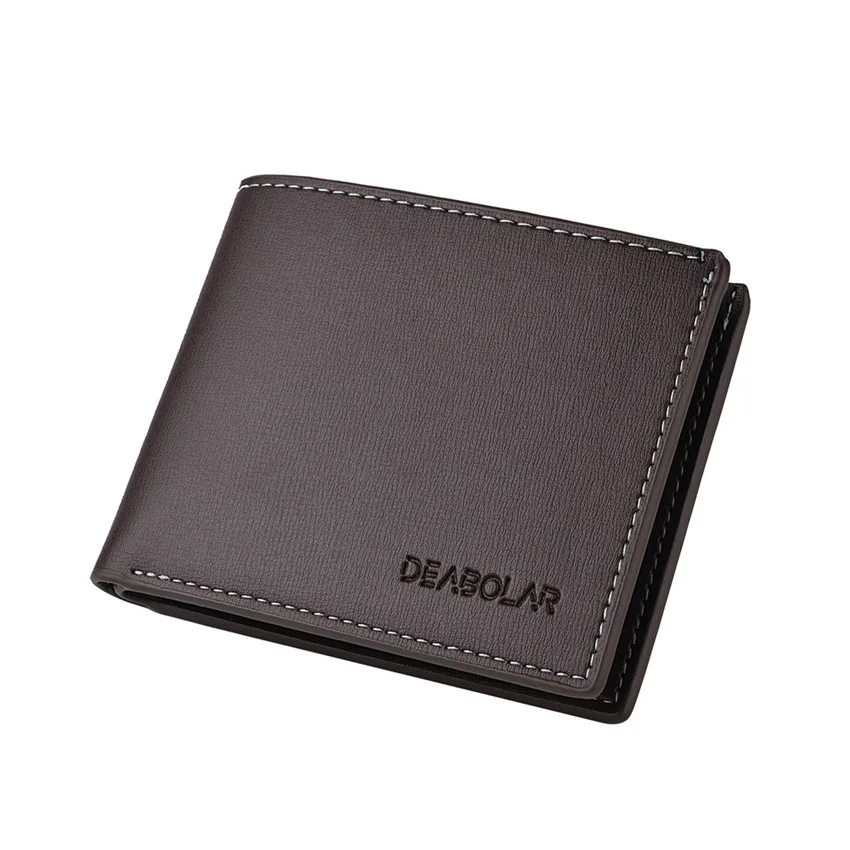 

NEW Fashion Men Wallet Leather Vintage Mens Clutch Bag Coin Purse Card Holder Short Slim Male Money Bag High Quality Purses