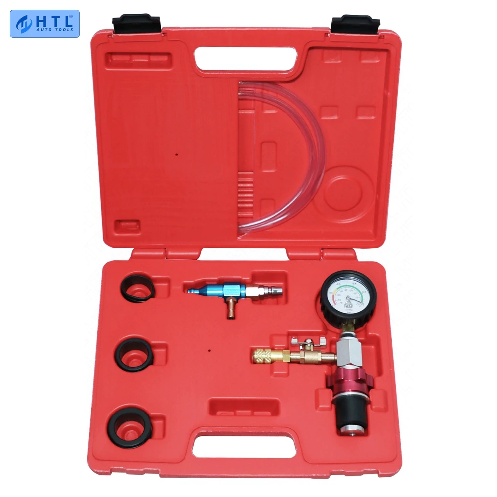 Cooling System Vacuum Purge Radiator Coolant Refill Tool Kit Automotive Water Tank Pneumatic Vacuum Antifreeze Change Filler Set