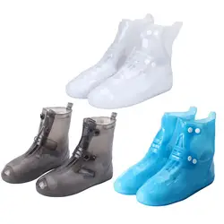 Protective Anti-Slip Waterproof Thick  Rain Boot Cover High-Top Overshoes