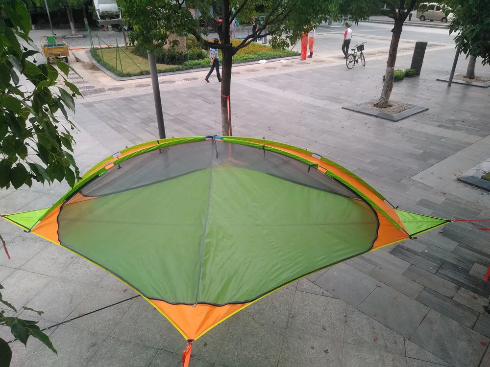 2023 New Family Hammock Tree Tent Family Travel Camping Fishing Self-driving Tour Extra Large Hammock  birthday gifts