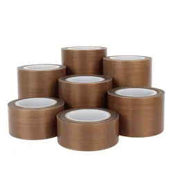 YX PTFE 300 Degree Brown Insulation Vacuum Sealing Machine Insulation High Temperature Heat-Resistant Adhesive Tape