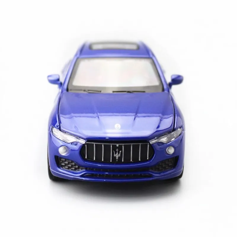 1:32 Scale Diecast Toy Model Maserati Levante SUV Car Pull Back Sound & Light Doors Openable Car Educational Collection Gift