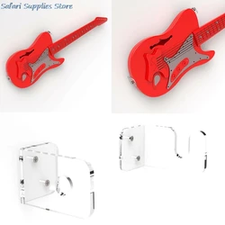 Guitar Wall Bracket Acrylic Guitar Hanger Perspex Guitar Display Stand Holder