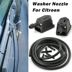 Car Windscreen Washer Wiper Blade Water Spray Jets Nozzles For Citroen C4 Picasso C8 C1 C2 C3 C4 XSARA C5 C7 Aircross DS7 DS4