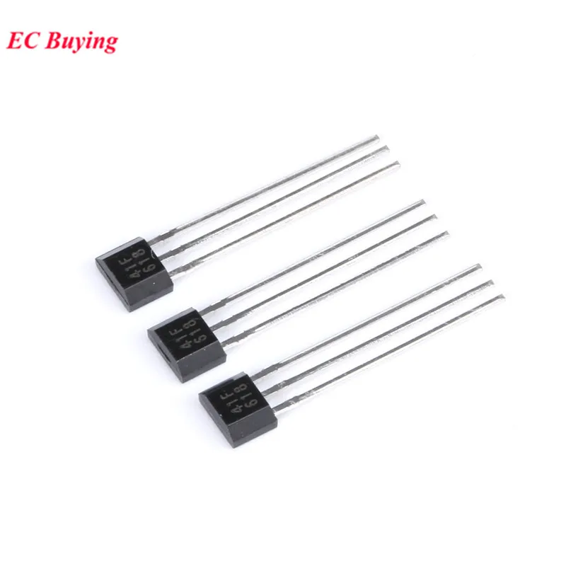 100 uds/5 uds 41F/ 0H41 / SH41 / SS41F/ S41 Sensor de elemento Hall Bipolar Motor de vehículo Sensor de pasillo de Motor de coche eléctrico