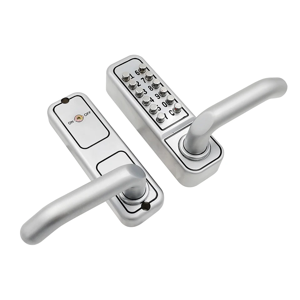 OSPON 3rd Generation Mechanical code digital combination pushbutton lever handle door lock
