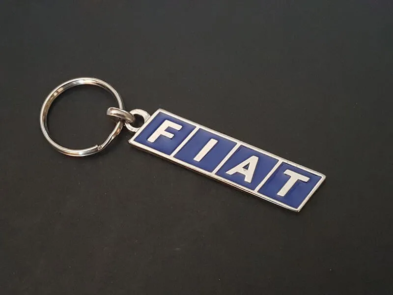 Keychain Fiat, Coupé Barchetta Fiatagri Uno Croma Punto Cinquecento Tipo Ritmo Duna Regata Tempra Fiorino 126, keyring