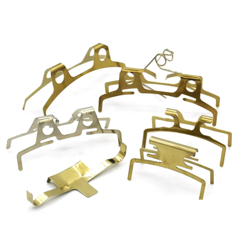 Motorroller Scheibenbremsen-Trennfeder, Rückprallplatte, Clip unter der Pumpe, Zubehör, Bremssattel-Schnappfeder-Regler – Detail 2